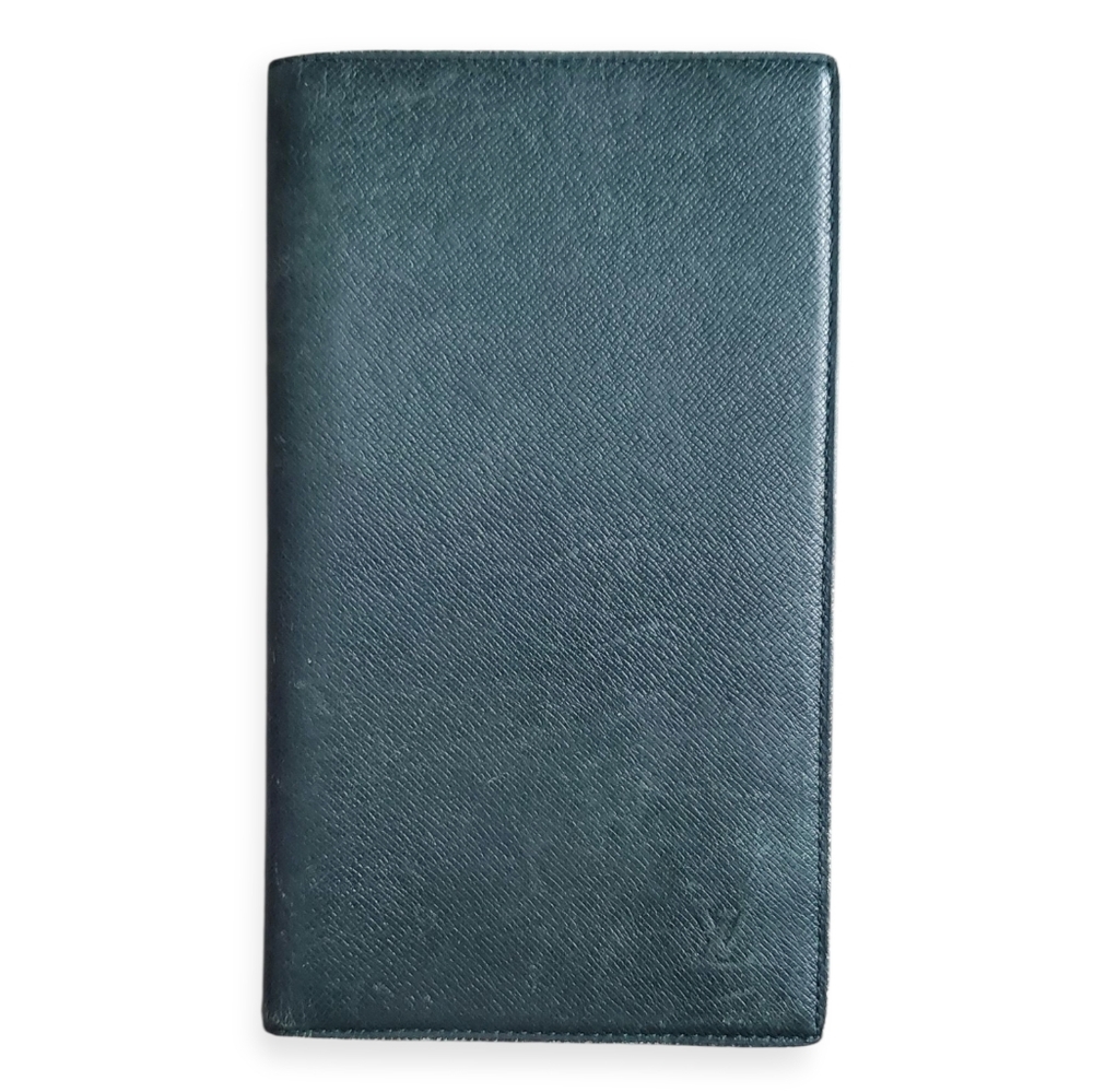 Louis Vuitton Deep Green Leather Wallet